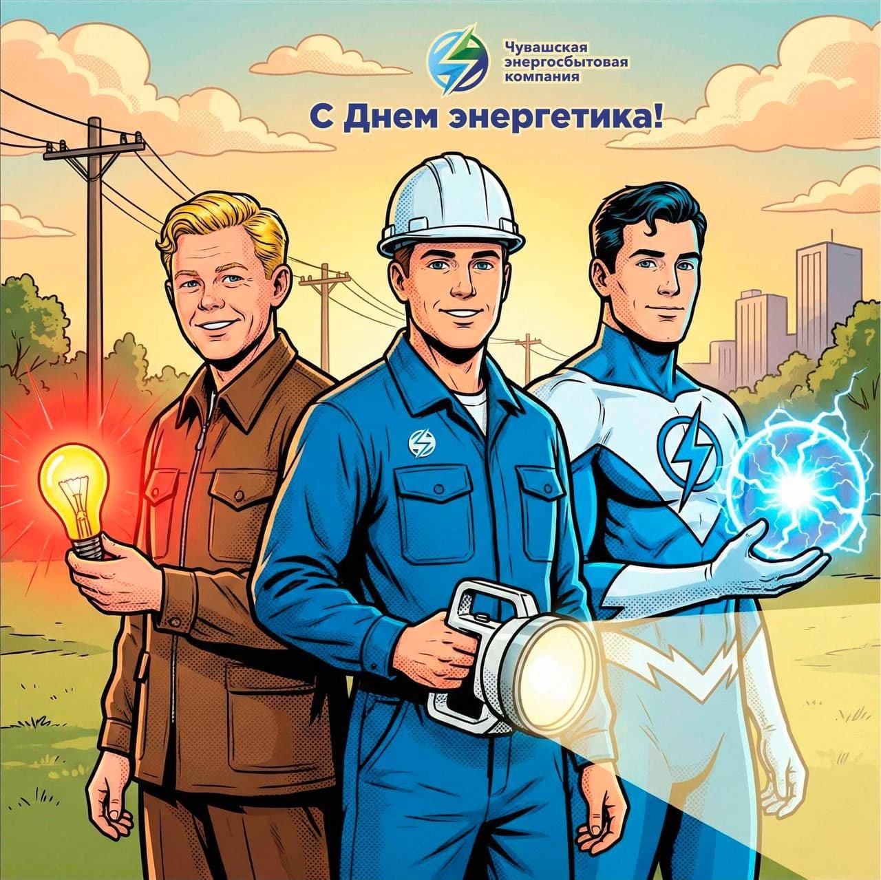 С Днем энергетика!
