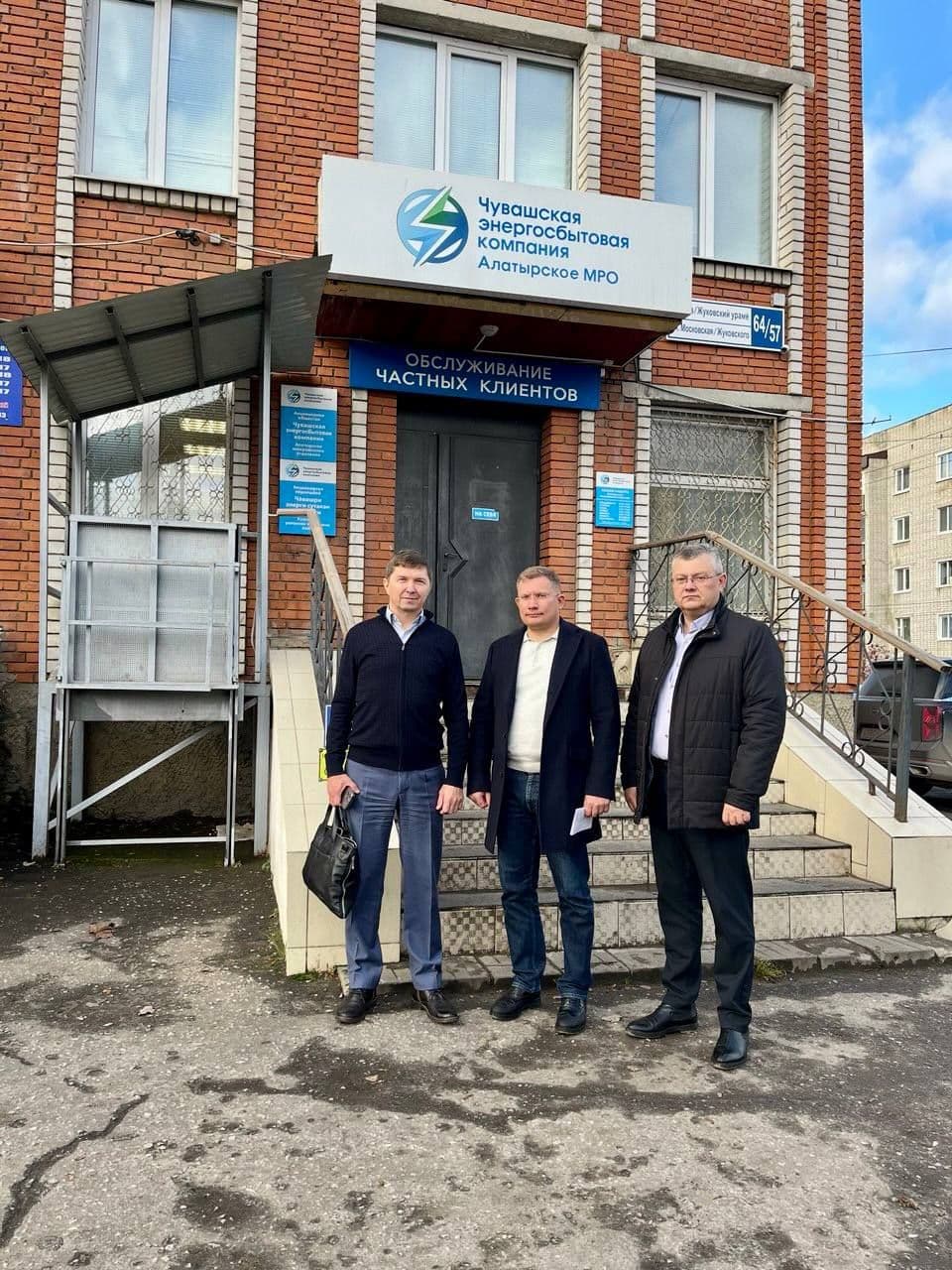 Рабочее посещение отделений